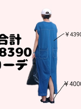 「CSCmode（シーエスシー モード）のアイテム」を使った、ちょしさん（レディース・160cm）の夏コーディネート