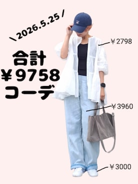 「classicalelf（クラシカルエルフ）のアイテム」を使った、ちょしさん（レディース・160cm）の春コーディネート