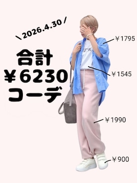 「スウェード」｜ちょしさん（レディース・160cm）の春コーディネート