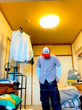 「XLARGE（エクストララージ）のアイテム」を使った、NOSUKEさん（メンズ・173cm）の春コーディネート
