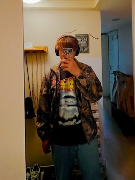 「Supreme （シュプリーム）のアイテム（ジャケット/アウター）」を使った、NOSUKEさん（メンズ・173cm）の春コーディネート