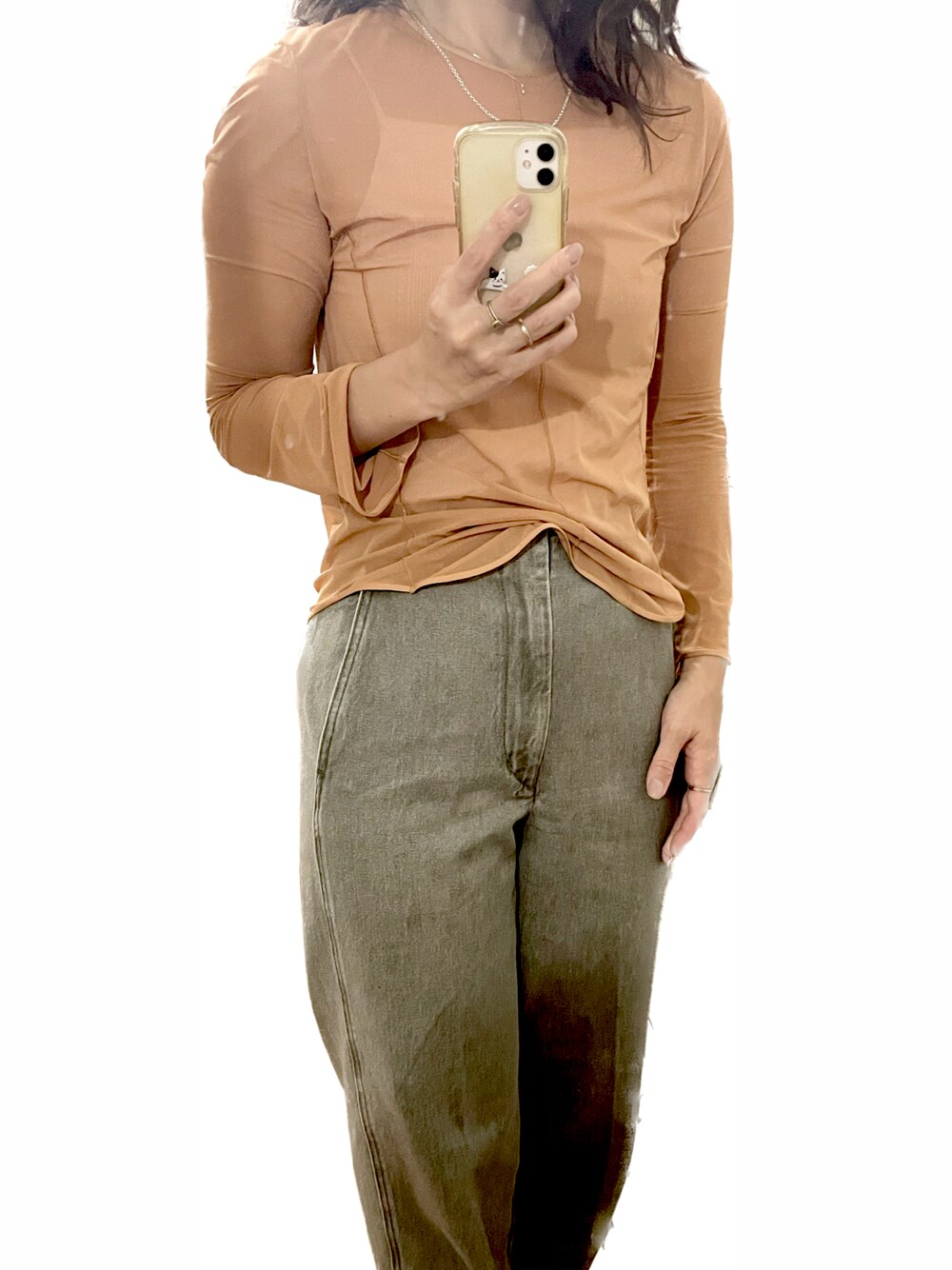 hoyahoyさんの「デニムストレートパンツ（UNIQLO）」を使ったコーディネートの1枚目の写真