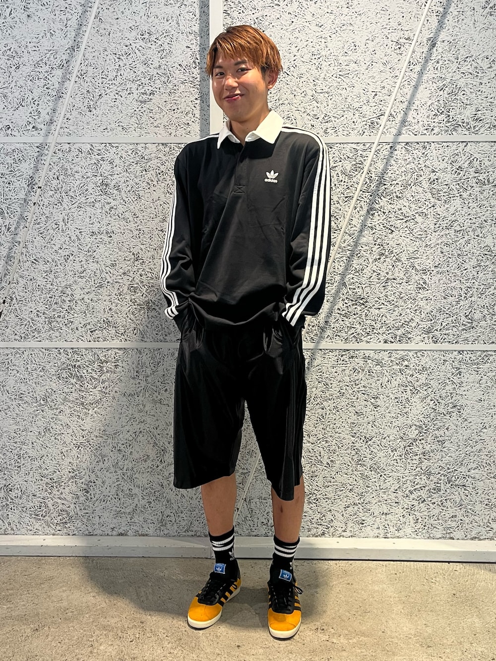 adidas ポロシャツとハーフパンツセット 2XL JFAワッペン adidas ポロシャツとハーフパンツセット 2XL JFAワッペン