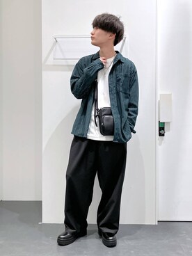 おばてぃーさん（メンズ・169cm）の春コーディネート