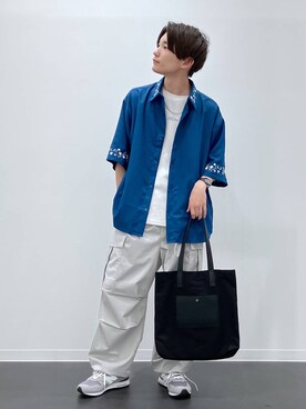 おばてぃーさん（メンズ・169cm）の夏コーディネート