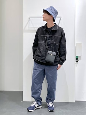 「アイテム（ブルゾン）」を使った、おばてぃーさん（メンズ・169cm・20代）の春コーディネート