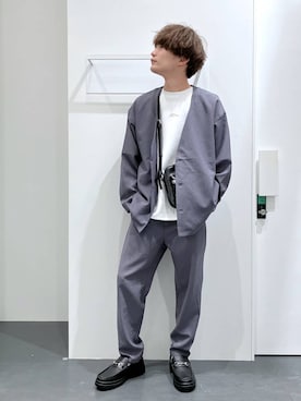 おばてぃーさん（メンズ・169cm）の春コーディネート