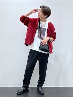 おばてぃーさん（メンズ・169cm）の秋コーディネート