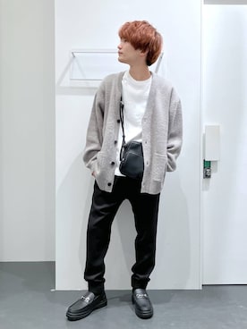 おばてぃーさん（メンズ・169cm）の冬コーディネート