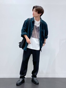 おばてぃーさん（メンズ・169cm）の秋コーディネート