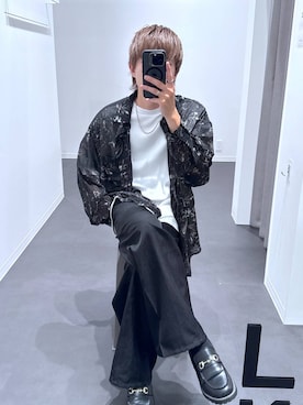 おばてぃーさん（メンズ・169cm）の秋コーディネート