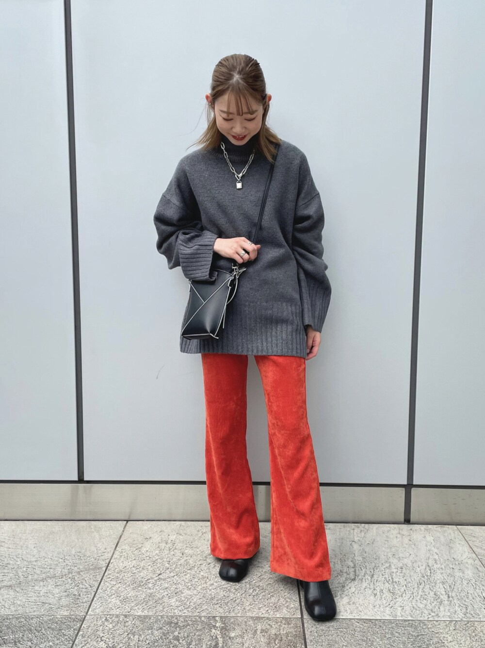 5Gカラーストレッチハイネックプルオーバー/239761を使ったその他