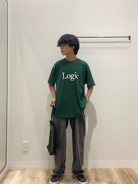 「URBAN RESEARCH DOORS（アーバンリサーチドアーズ）のL.L.Bean JAPAN EDITION　DEXTER COMFORTWAIST JEANS（デニムパンツ、グレー系）」を使った、Yuichiroさん（メンズ・171cm）の夏コーディネート