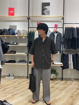 「FORK&SPOON（フォークアンドスプーン）のアイテム」を使った、Yuichiroさん（メンズ・171cm）の夏コーディネート