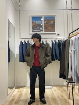 「URBAN RESEARCH DOORS（アーバンリサーチドアーズ）のアイテム（シューズ）」を使った、Yuichiroさん（メンズ・171cm）の秋コーディネート