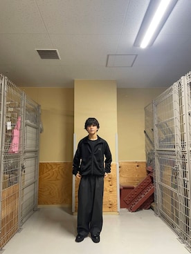 「CASIO（カシオ）のCASIO　A158WA-1JH（アナログ腕時計、シルバー系）」を使った、Yuichiroさん（メンズ・171cm）の秋コーディネート