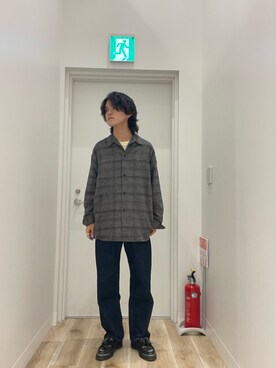 「メンズファッション」｜たけむら ゆういちろうさん（メンズ・171cm）の秋コーディネート