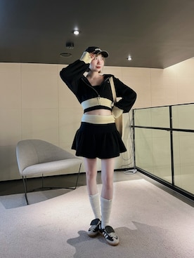「Ungrid（アングリッド）のアイテム」を使った、ZLY0924🍒さん（骨格ウェーブ・レディース・165cm）の冬コーディネート