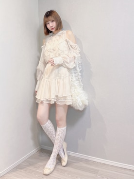 「MOUSSY（マウジー）のアイテム（シューズ）」を使った、ZLY0924🍒さん（レディース・165cm）の春コーディネート