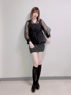 「アイテム（バレエシューズ）」を使った、ZLY0924🍒さん（レディース・165cm）の秋コーディネート