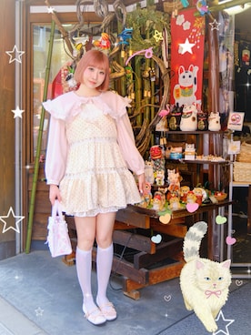 「merry jenny（メリージェニー）のアイテム」を使った、ZLY0924🍒さん（レディース・165cm）の春コーディネート