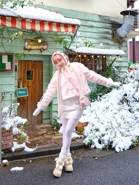 ZLY0924🍒さん（レディース・165cm）の冬コーディネート