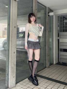 「アイテム（ローファー）」を使った、ZLY0924🍒さん（レディース・165cm）の夏コーディネート