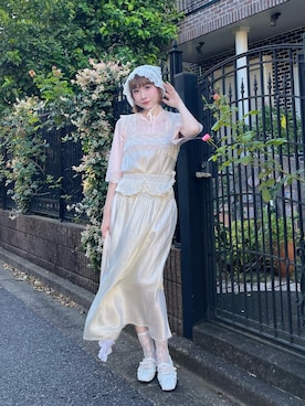 「merry jenny（メリージェニー）のアイテム」を使った、ZLY0924🍒さん（レディース・165cm）の夏コーディネート