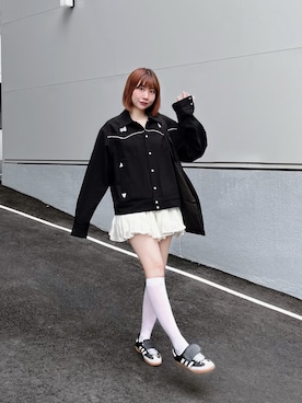「Needles（ニードルス）のアイテム（その他アウター）」を使った、ZLY0924🍒さん（レディース・165cm）の秋コーディネート
