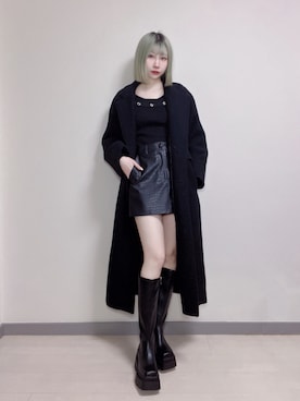 「MOUSSY（マウジー）のアイテム（ジャケット/アウター）」を使った、ZLY0924🍒さん（レディース・165cm）の冬コーディネート
