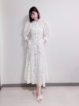 「COCO DEAL（ココディール）のアイテム（ワンピース/ドレス）」を使った、ZLY0924🍒さん（レディース・165cm）の秋コーディネート