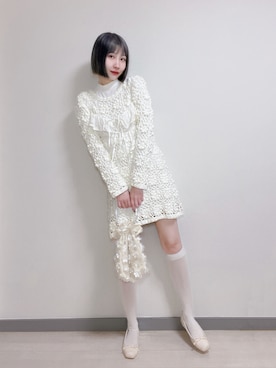 「アイテム（バレエシューズ）」を使った、ZLY0924🍒さん（レディース・165cm）の秋コーディネート