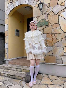 「アイテム（カチューシャ）」を使った、ZLY0924🍒さん（レディース・165cm）の秋コーディネート