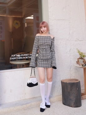 「Bibiy.（ビビィ）のアイテム」を使った、ZLY0924🍒さん（レディース・165cm）の冬コーディネート