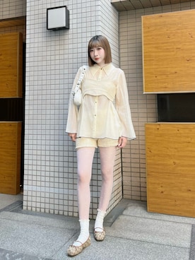 「アイテム（その他トップス）」を使った、ZLY0924🍒さん（レディース・165cm）の秋コーディネート
