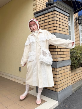 「アイテム（カチューシャ）」を使った、ZLY0924🍒さん（レディース・165cm）の秋コーディネート