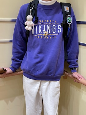 「Carhartt（カーハート）のアイテム（財布/小物）」を使った、Kさん（メンズ・170cm）の冬コーディネート