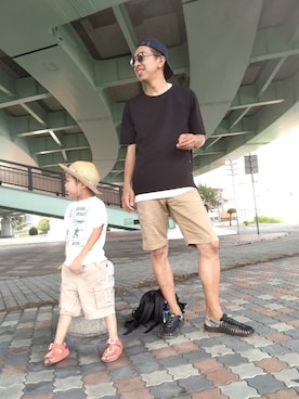 デニム大好きおじさん時々パリピさんのコーディネート