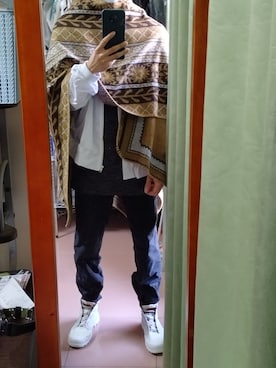 「NET（ネット）のアイテム（フォーマルスーツ/小物）」を使った、GoGan.TW🇹🇼さん（メンズ・176cm）の冬コーディネート