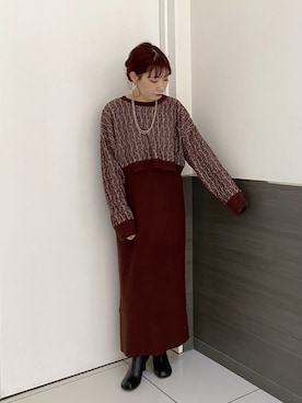 hitomiさん（レディース・155cm）の秋コーディネート