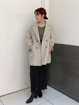 hitomiさん（レディース・155cm）の秋コーディネート