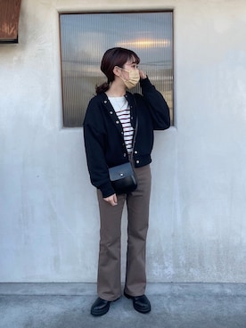 hitomiさん（レディース・155cm）の冬コーディネート