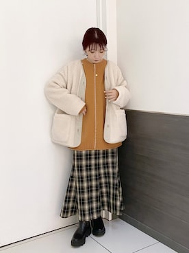 hitomiさん（レディース・155cm）の冬コーディネート