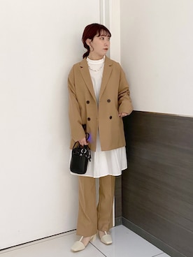 hitomiさん（レディース・155cm）の冬コーディネート