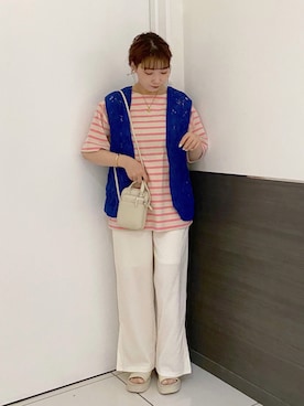 hitomiさん（レディース・155cm）の春コーディネート