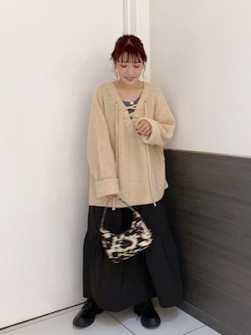 hitomiさん（レディース・155cm）の秋コーディネート