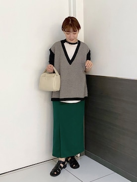 hitomiさん（レディース・155cm）の春コーディネート