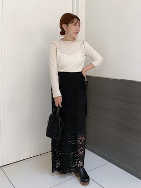 hitomiさん（レディース・155cm）の秋コーディネート