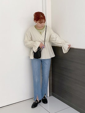 専用ページです 2WAYカシュクールブラウスLS 263699を使った人気ファッション