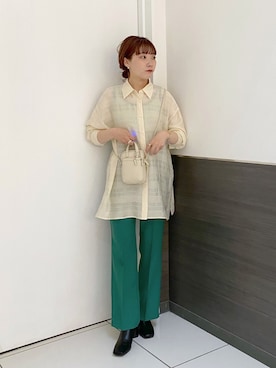 hitomiさん（レディース・155cm）の春コーディネート